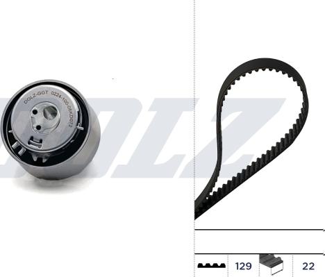 Wilmink Group WG2355972 - Комплект зубчатого ремня ГРМ abcparts.ee