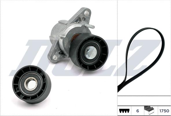 Wilmink Group WG2356097 - Комплект зубчатого ремня ГРМ abcparts.ee