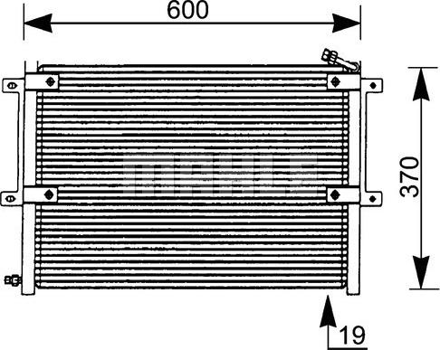 Wilmink Group WG2368700 - Конденсатор кондиционера abcparts.ee