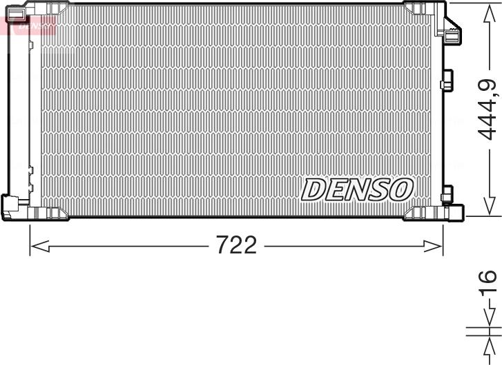 Wilmink Group WG2339197 - Конденсатор кондиционера abcparts.ee