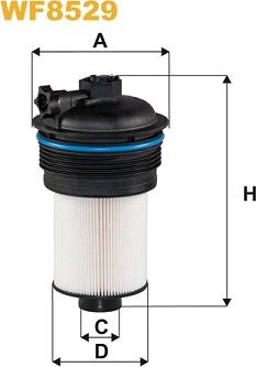 WIX Filters WF8529 - Топливный фильтр abcparts.ee