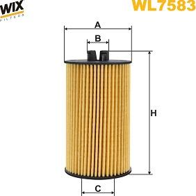 WIX Filters WL7583 - Масляный фильтр abcparts.ee