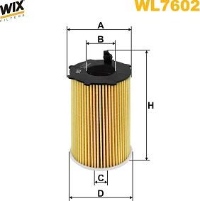 WIX Filters WL7602 - Масляный фильтр abcparts.ee