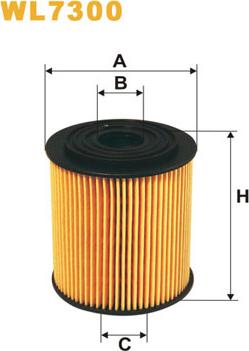 WIX Filters WL7300 - Масляный фильтр abcparts.ee