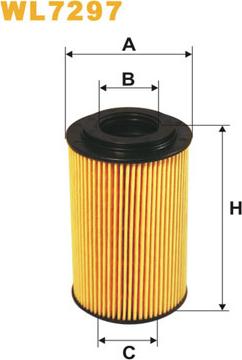 WIX Filters WL7297 - Масляный фильтр abcparts.ee