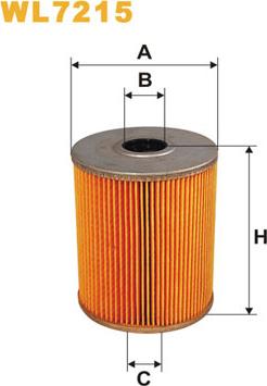WIX Filters WL7215 - Масляный фильтр abcparts.ee