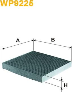 WIX Filters WP9225 - Фильтр воздуха в салоне abcparts.ee