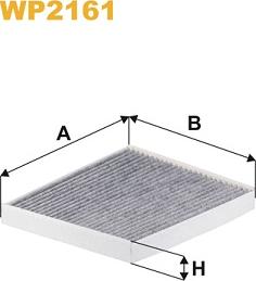 WIX Filters WP2161 - Фильтр воздуха в салоне abcparts.ee