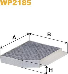 WIX Filters WP2185 - Фильтр воздуха в салоне abcparts.ee