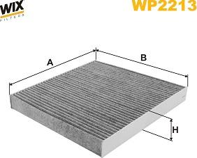 WIX Filters WP2213 - Фильтр воздуха в салоне abcparts.ee
