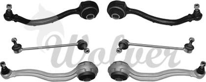 WOLVER SP900720 - Подвеска колеса, комплект abcparts.ee