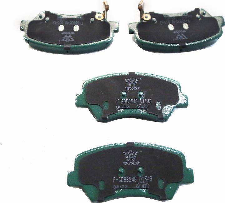 WXQP 42114 - Тормозные колодки, дисковые, комплект abcparts.ee