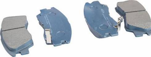 WXQP 42222 - Тормозные колодки, дисковые, комплект abcparts.ee