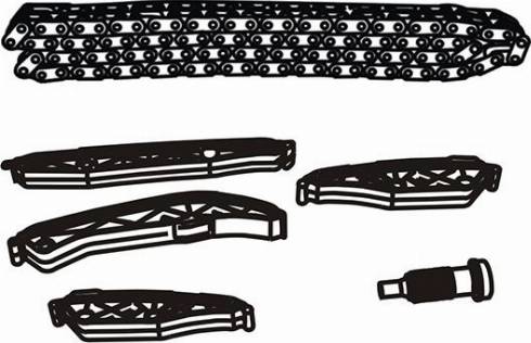 WXQP 110589 - Натяжитель цепи ГРМ abcparts.ee