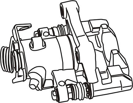 WXQP 341093 - Тормозной суппорт abcparts.ee