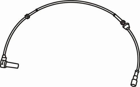 WXQP 330099 - ABS датчик, частота вращения колеса abcparts.ee