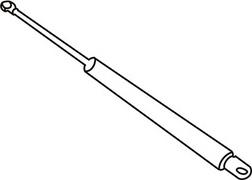 WXQP 370463 - Газовая пружина, упор abcparts.ee