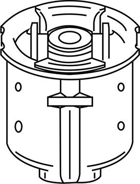 WXQP 280445 - Сайлентблок балки моста abcparts.ee