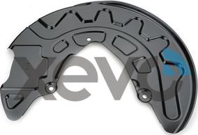 XEVO XES0120 - Отражатель, защита, тормозной диск abcparts.ee