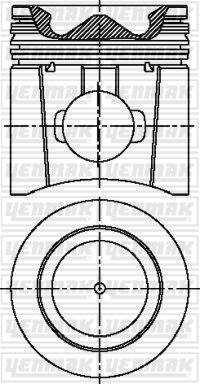 Yenmak 31-04845-000 - Поршень abcparts.ee