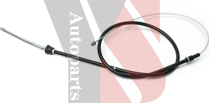 Ysparts YS-CAB0100 - Тросик, cтояночный тормоз abcparts.ee