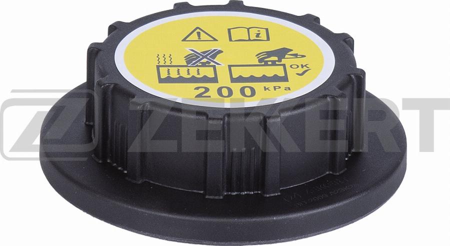 Zekkert BD-2009 - Крышка, резервуар охлаждающей жидкости abcparts.ee