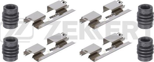 Zekkert BR-1495 - Комплектующие для колодок дискового тормоза abcparts.ee