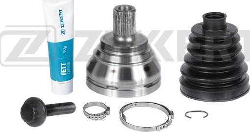 Zekkert GS-5141 - Комплект ШРУСа, приводной вал, шарнир abcparts.ee