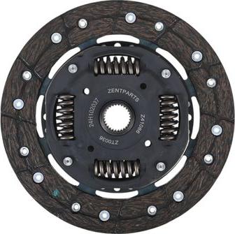 ZENTPARTS Z41086 - Диск сцепления, фрикцион abcparts.ee