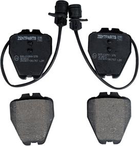 ZENTPARTS Z07481 - Тормозные колодки, дисковые, комплект abcparts.ee