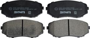 ZENTPARTS Z07351 - Тормозные колодки, дисковые, комплект abcparts.ee