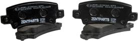 ZENTPARTS Z07324 - Тормозные колодки, дисковые, комплект abcparts.ee