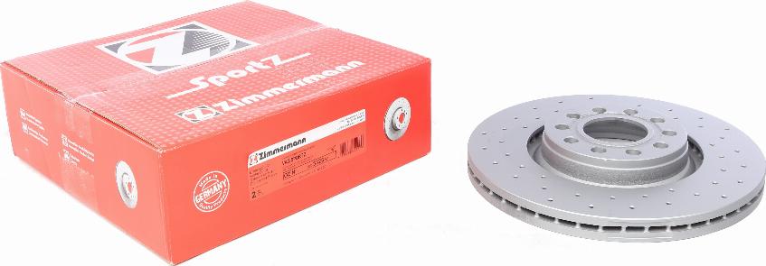 Zimmermann 100.3325.52 - Тормозной диск abcparts.ee