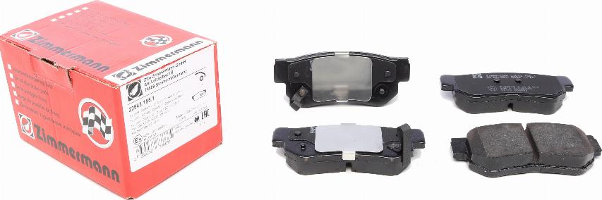 Zimmermann 23543.155.1 - Тормозные колодки, дисковые, комплект abcparts.ee