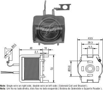 ZM ZM 1-421 - Тяговое реле, соленоид, стартер abcparts.ee