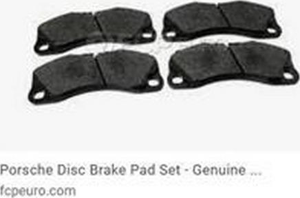 ZPY 99135194704 - Тормозные колодки, дисковые, комплект abcparts.ee