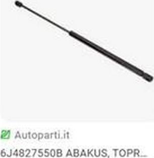 ZPY 6J4 827 550 B - Газовая пружина, упор abcparts.ee