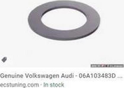 ZPY 06A103483D - Прокладка, маслоналивная горловина abcparts.ee