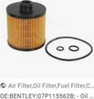 ZPY 07P115562B - Масляный фильтр abcparts.ee