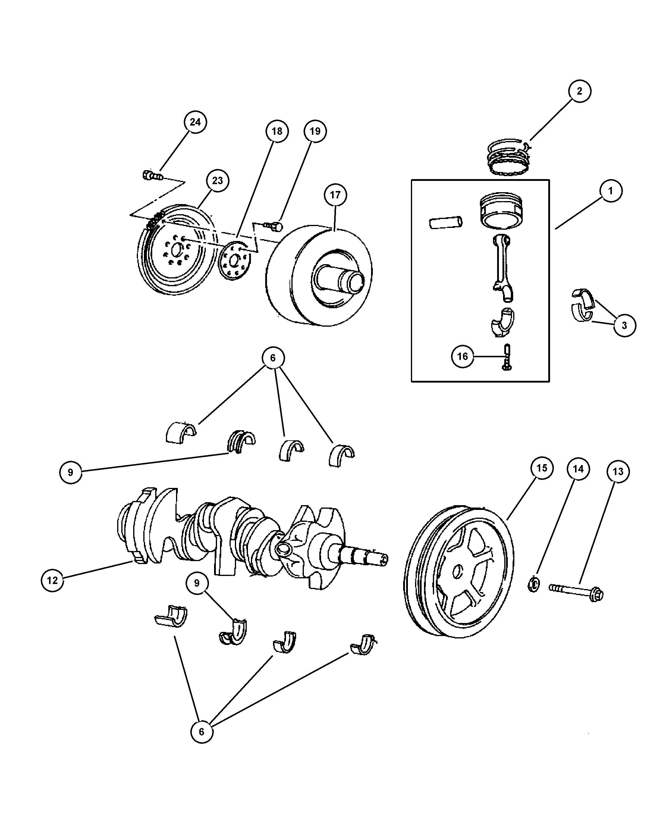 FCA 4621 939AB - SEAL REAR MAIN CRANKSHAFT abcparts.ee